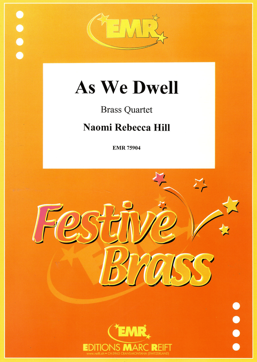As We Dwell As We Dwell Brass Quartet scores gallery preview page 1