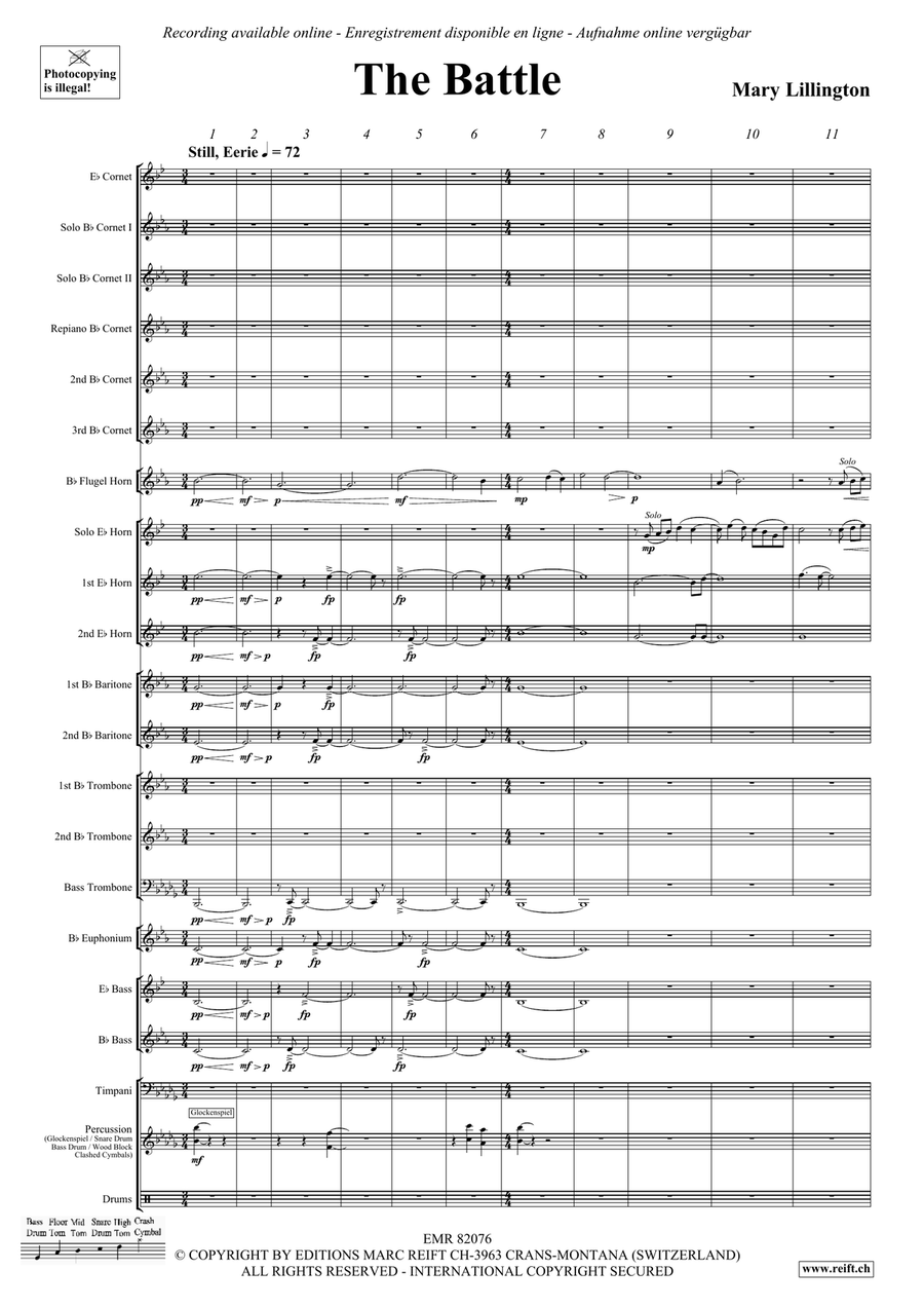 The Battle The Battle Brass Band scores gallery preview page 4
