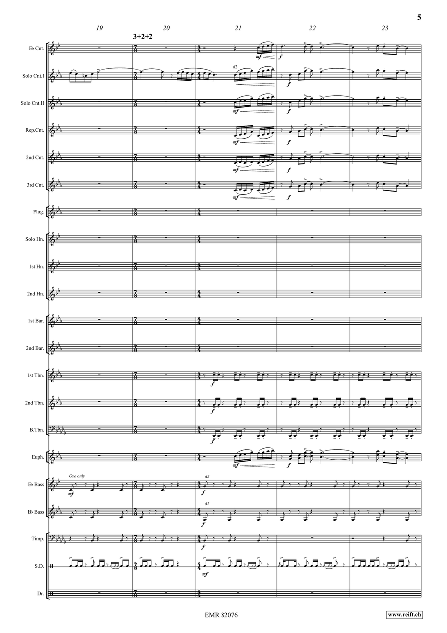 The Battle The Battle Brass Band scores gallery preview page 6