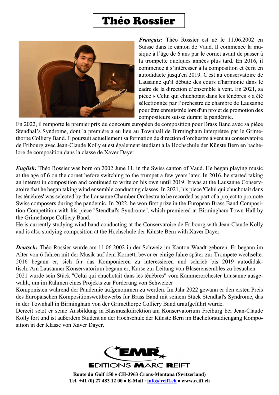 Spaceship To Paradise Spaceship To Paradise Brass Band scores gallery preview page 3