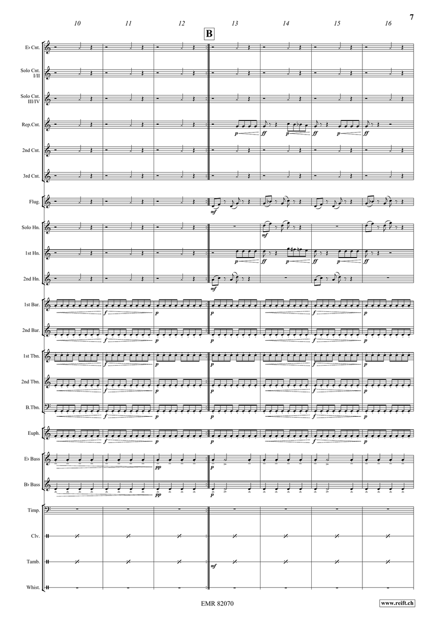 Spaceship To Paradise Spaceship To Paradise Brass Band scores gallery preview page 8