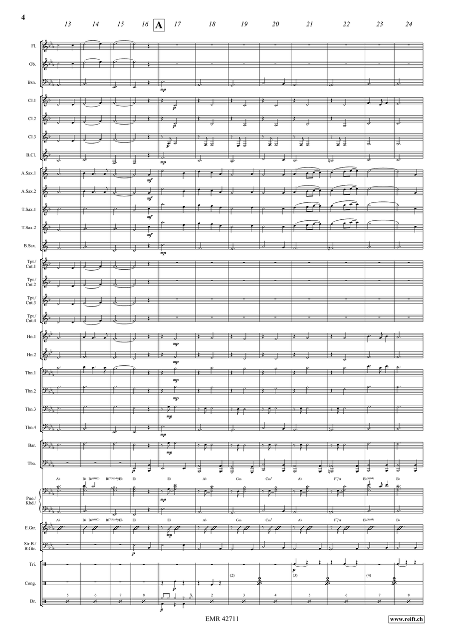 It Came Upon A Midnight Clear Concert Band scores gallery preview page 5