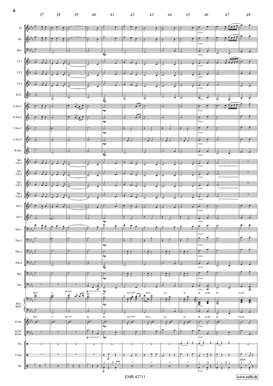It Came Upon A Midnight Clear Concert Band scores gallery preview page 7