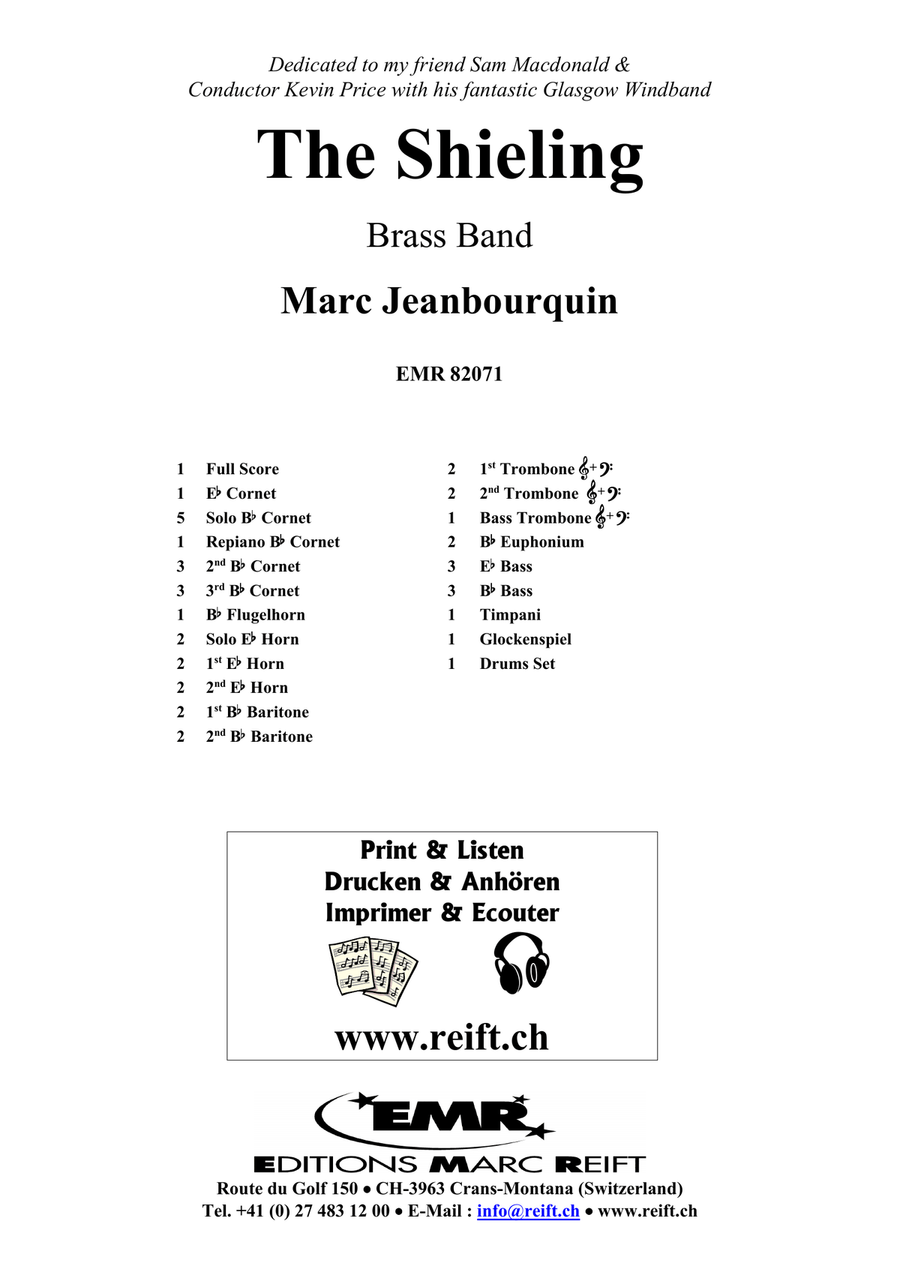 The Shieling The Shieling Brass Band scores gallery preview page 2