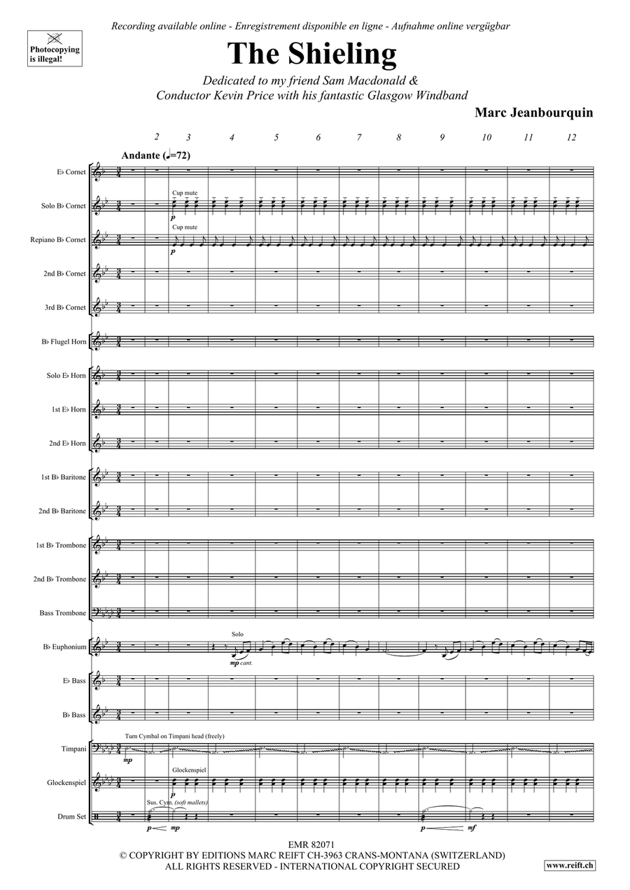 The Shieling The Shieling Brass Band scores gallery preview page 5