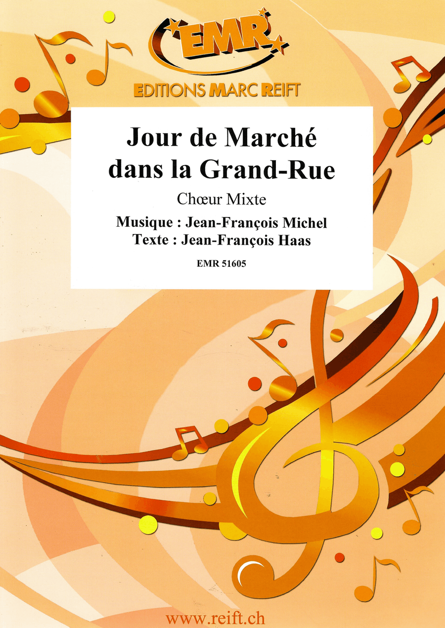 Jour de Marché dans la Grand-Rue Mixed Choir scores gallery preview page 1
