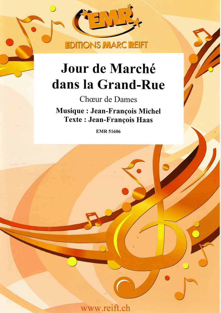 Jour de Marché dans la Grand-Rue Score scores gallery preview page 1