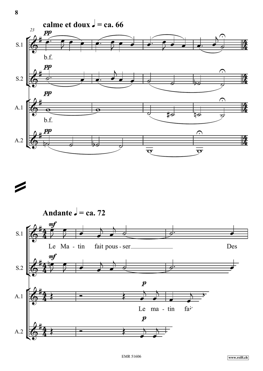 Jour de Marché dans la Grand-Rue Score scores gallery preview page 9