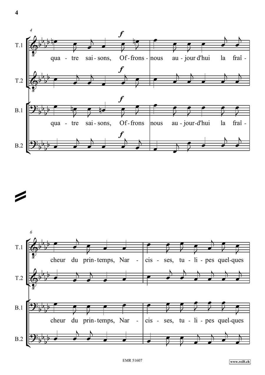 Jour de Marché dans la Grand-Rue Score scores gallery preview page 5