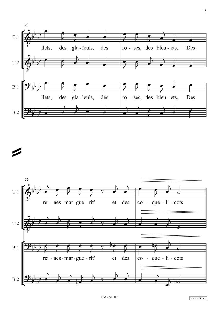 Jour de Marché dans la Grand-Rue Score scores gallery preview page 8