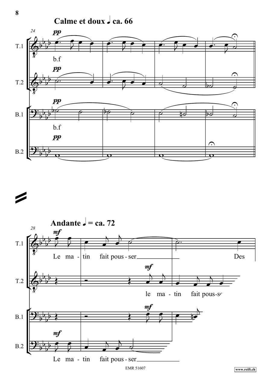 Jour de Marché dans la Grand-Rue Score scores gallery preview page 9
