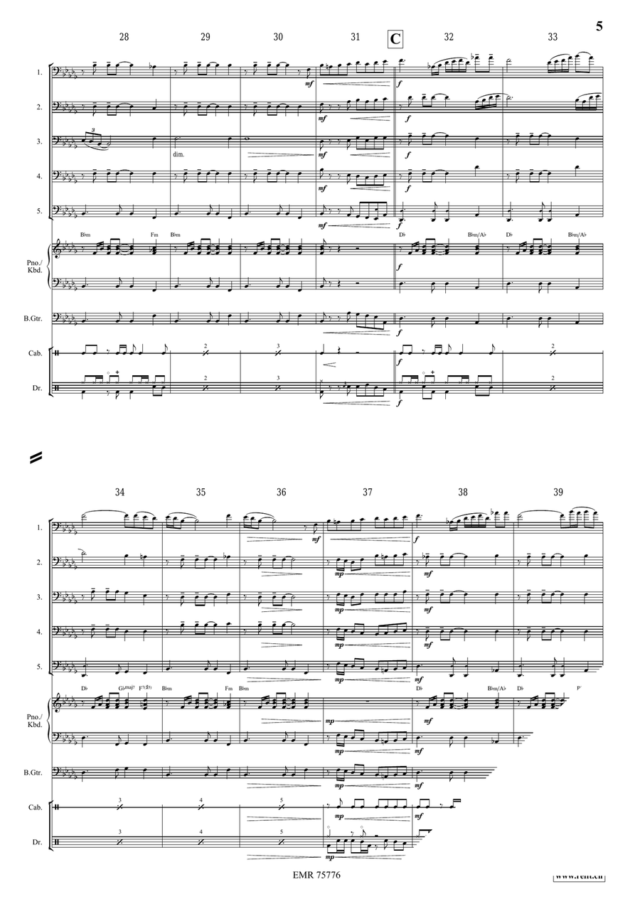 El Condor Pasa El Condor Pasa Trombone scores gallery preview page 5