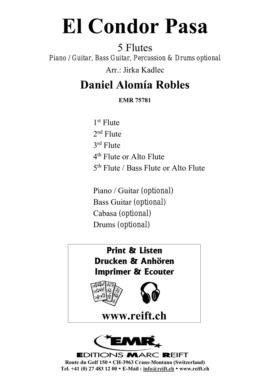 El Condor Pasa El Condor Pasa Flute scores gallery preview page 2