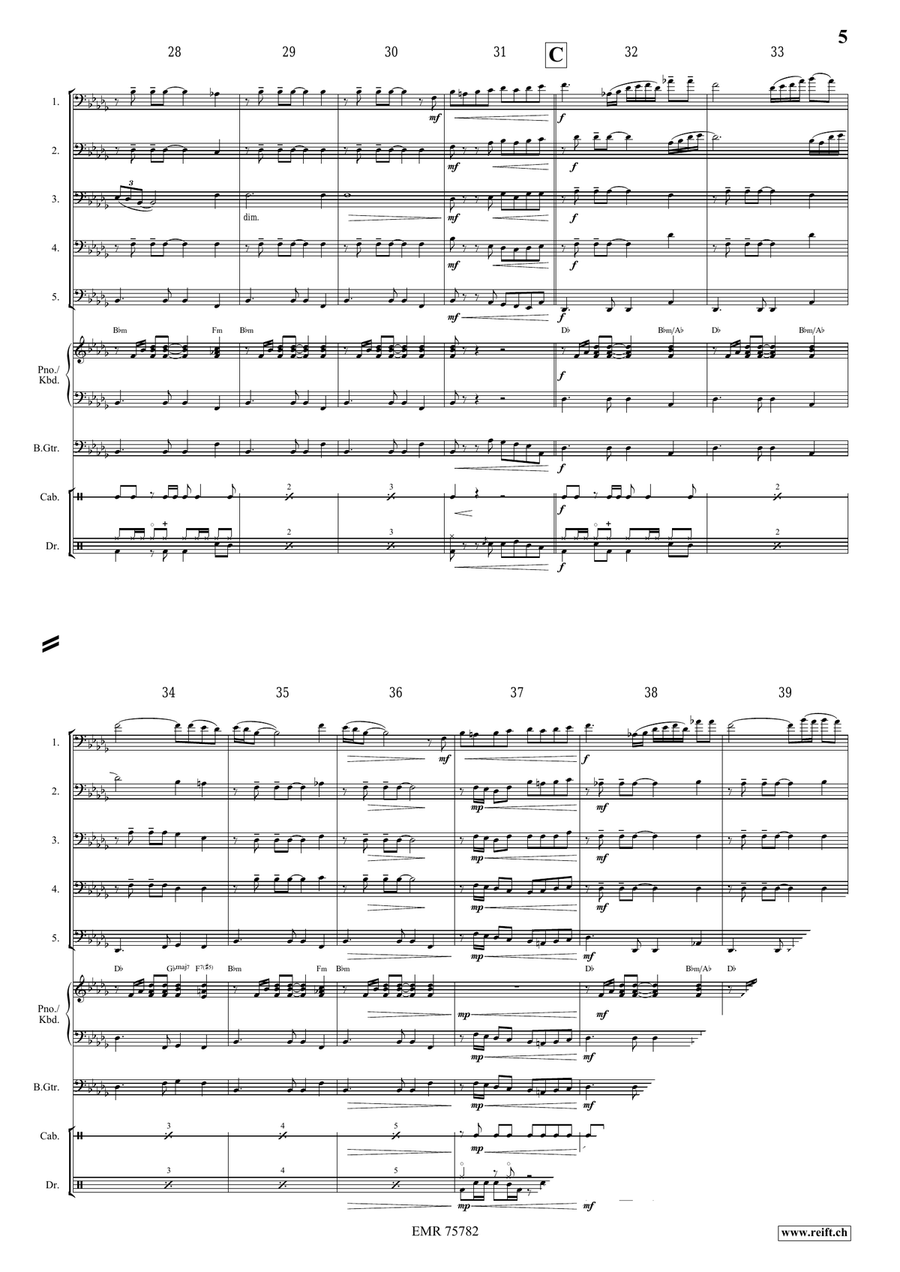 El Condor Pasa El Condor Pasa Bassoon scores gallery preview page 5