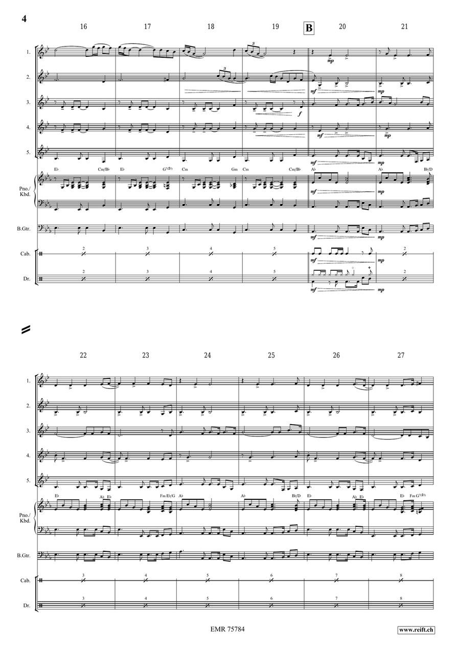 El Condor Pasa El Condor Pasa Horn scores gallery preview page 4