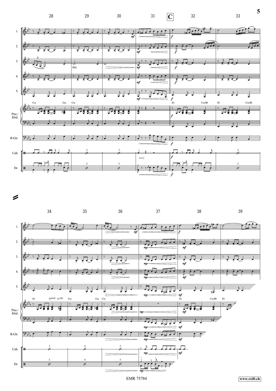 El Condor Pasa El Condor Pasa Horn scores gallery preview page 5