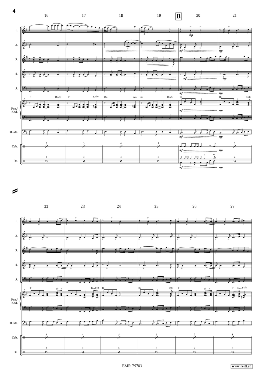 El Condor Pasa El Condor Pasa Woodwind Quintet scores gallery preview page 4