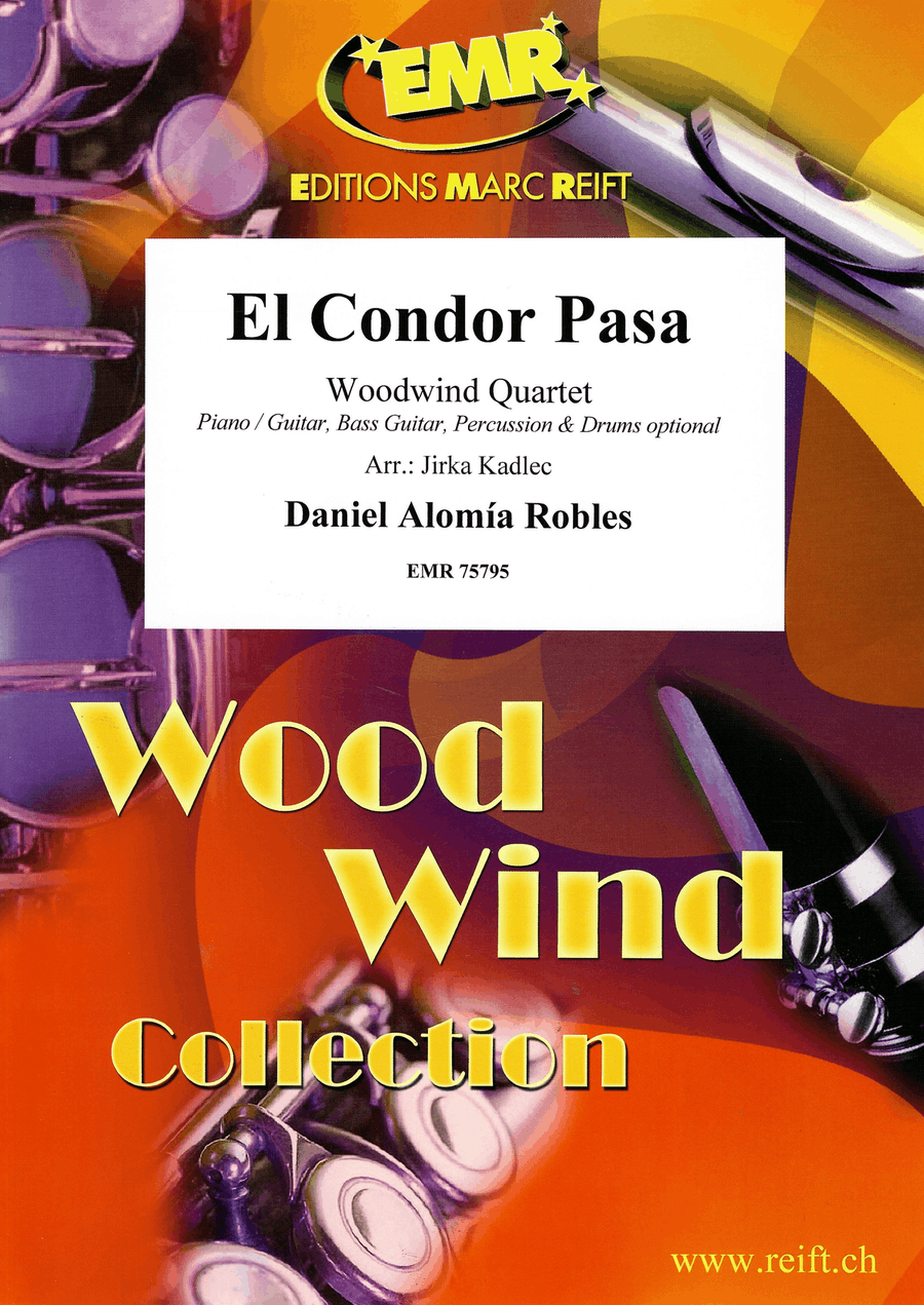 El Condor Pasa El Condor Pasa Woodwind Quartet scores gallery preview page 1