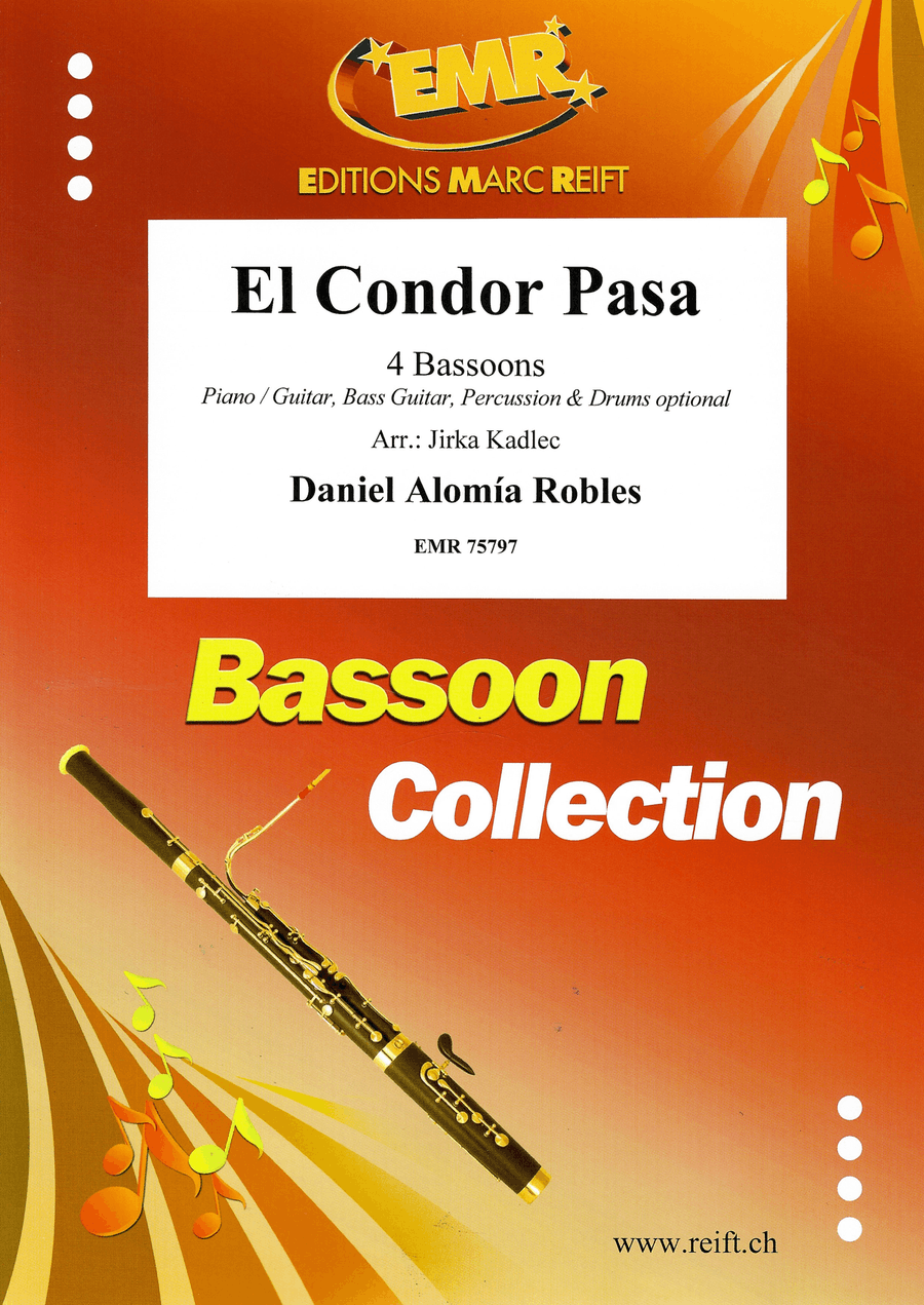 El Condor Pasa El Condor Pasa Bassoon Quartet scores gallery preview page 1