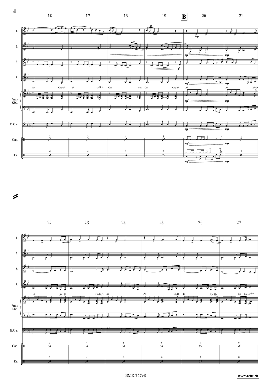 El Condor Pasa El Condor Pasa Horn scores gallery preview page 4
