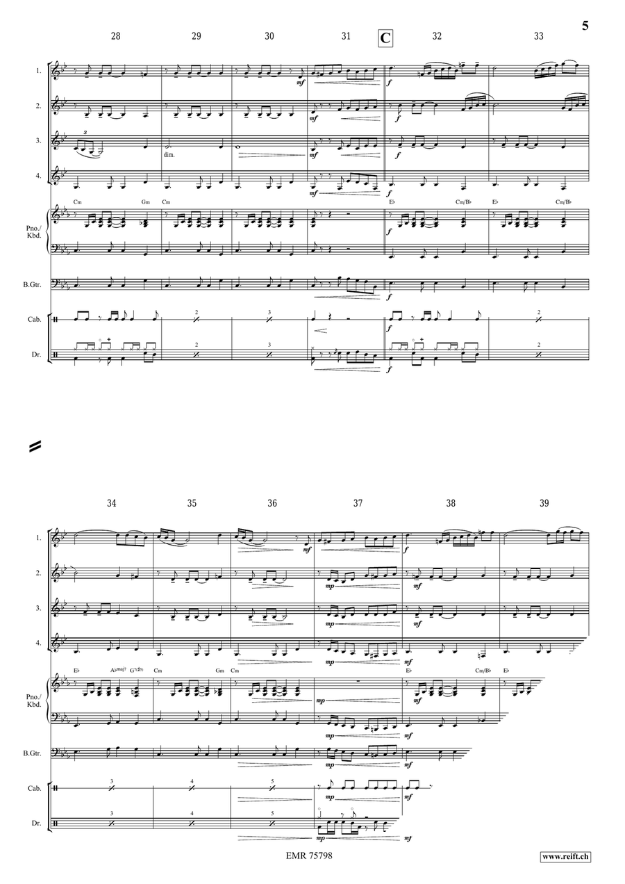 El Condor Pasa El Condor Pasa Horn scores gallery preview page 5