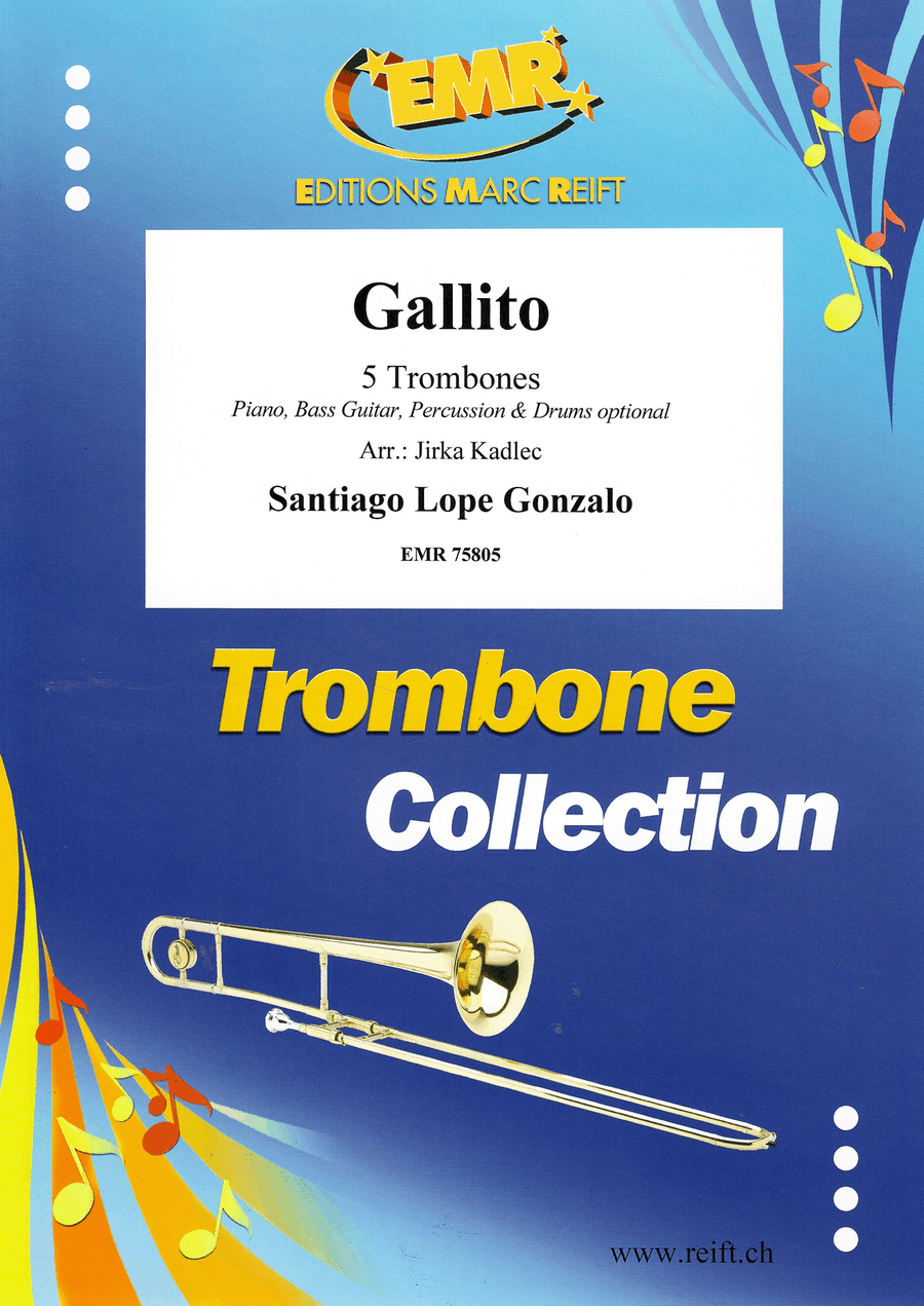 Gallito Gallito Trombone scores gallery preview page 1