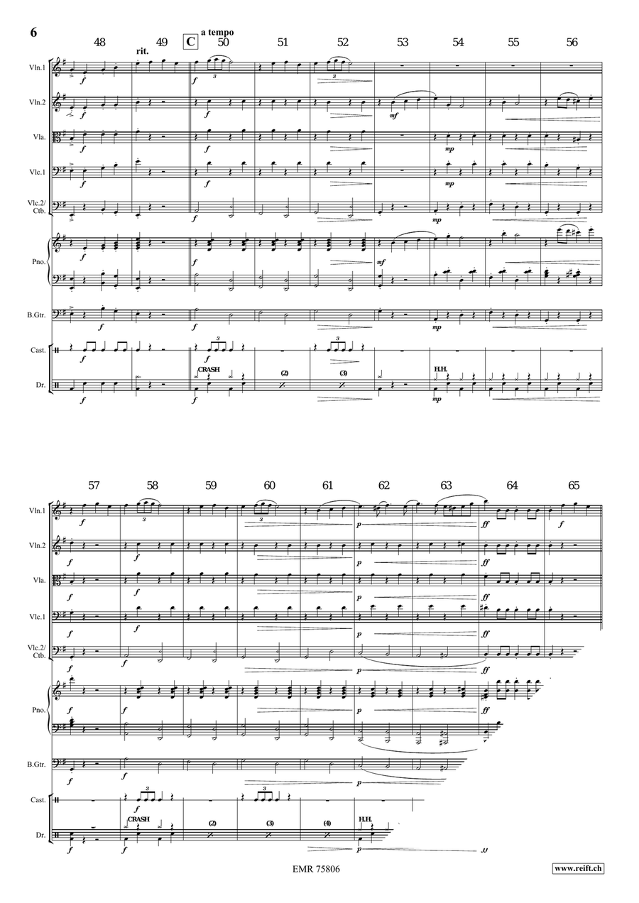 Gallito Gallito String Quintet scores gallery preview page 6