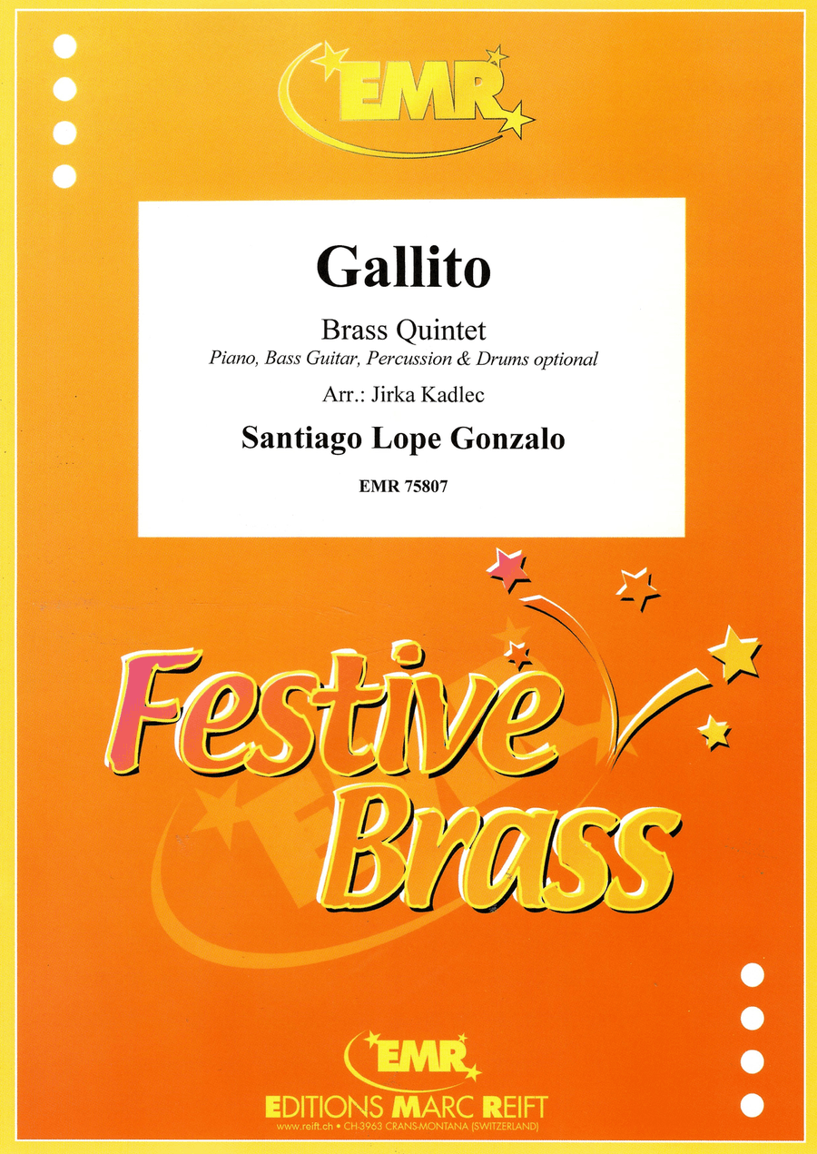 Gallito Gallito Brass Quintet scores gallery preview page 1