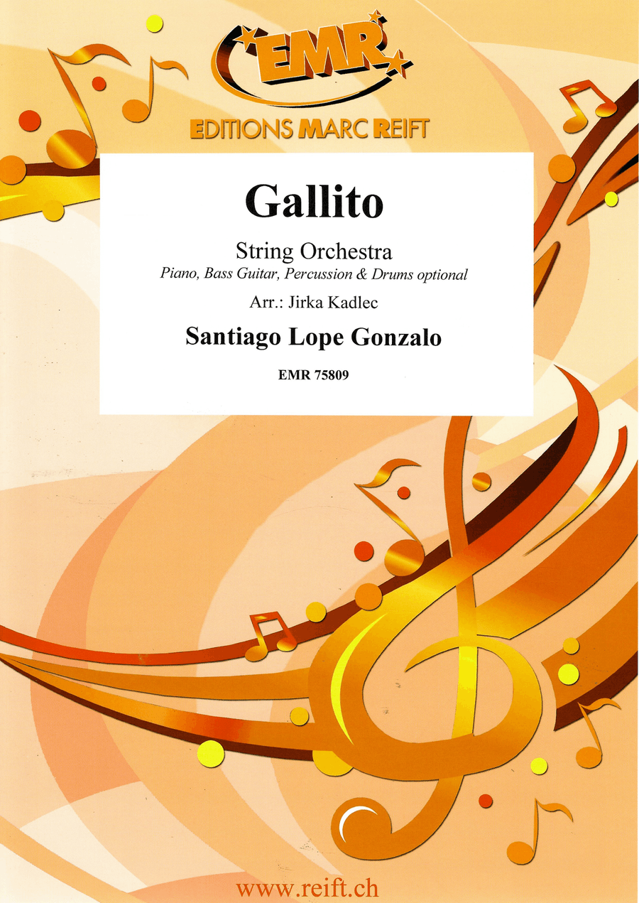 Gallito Gallito String Orchestra scores gallery preview page 1