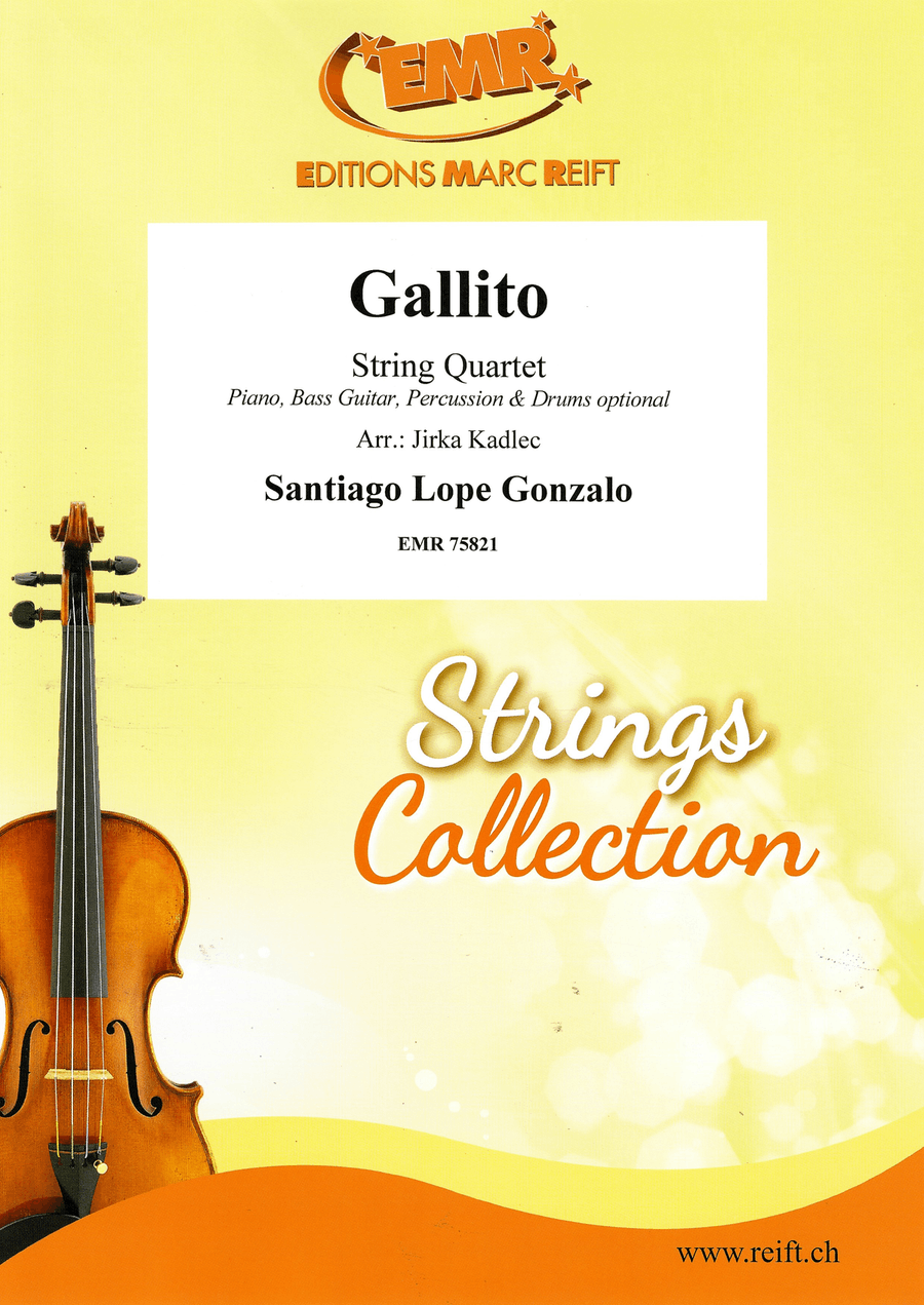 Gallito Gallito String Quartet scores gallery preview page 1