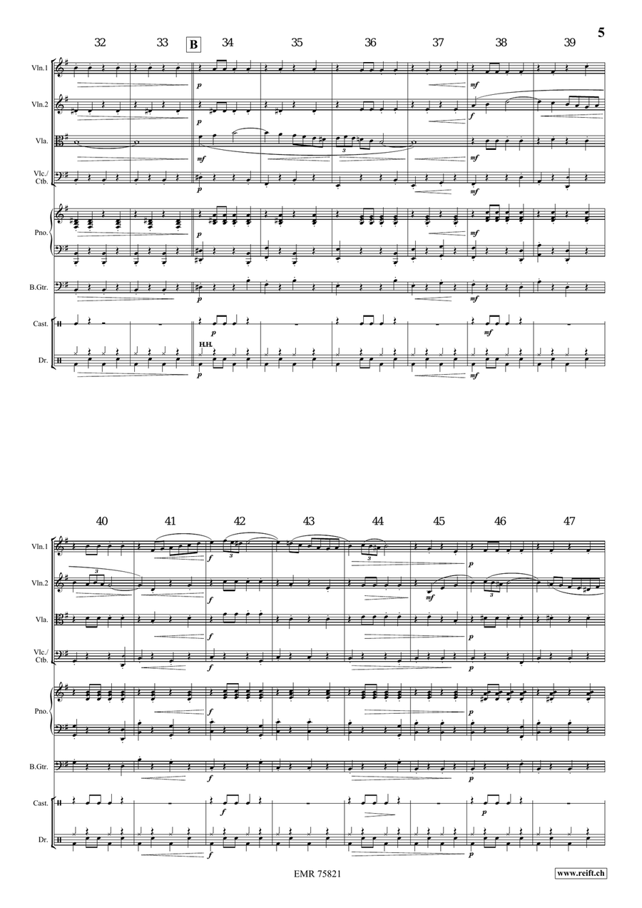 Gallito Gallito String Quartet scores gallery preview page 5