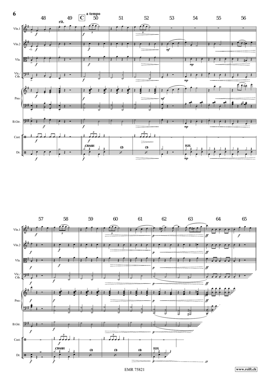 Gallito Gallito String Quartet scores gallery preview page 6
