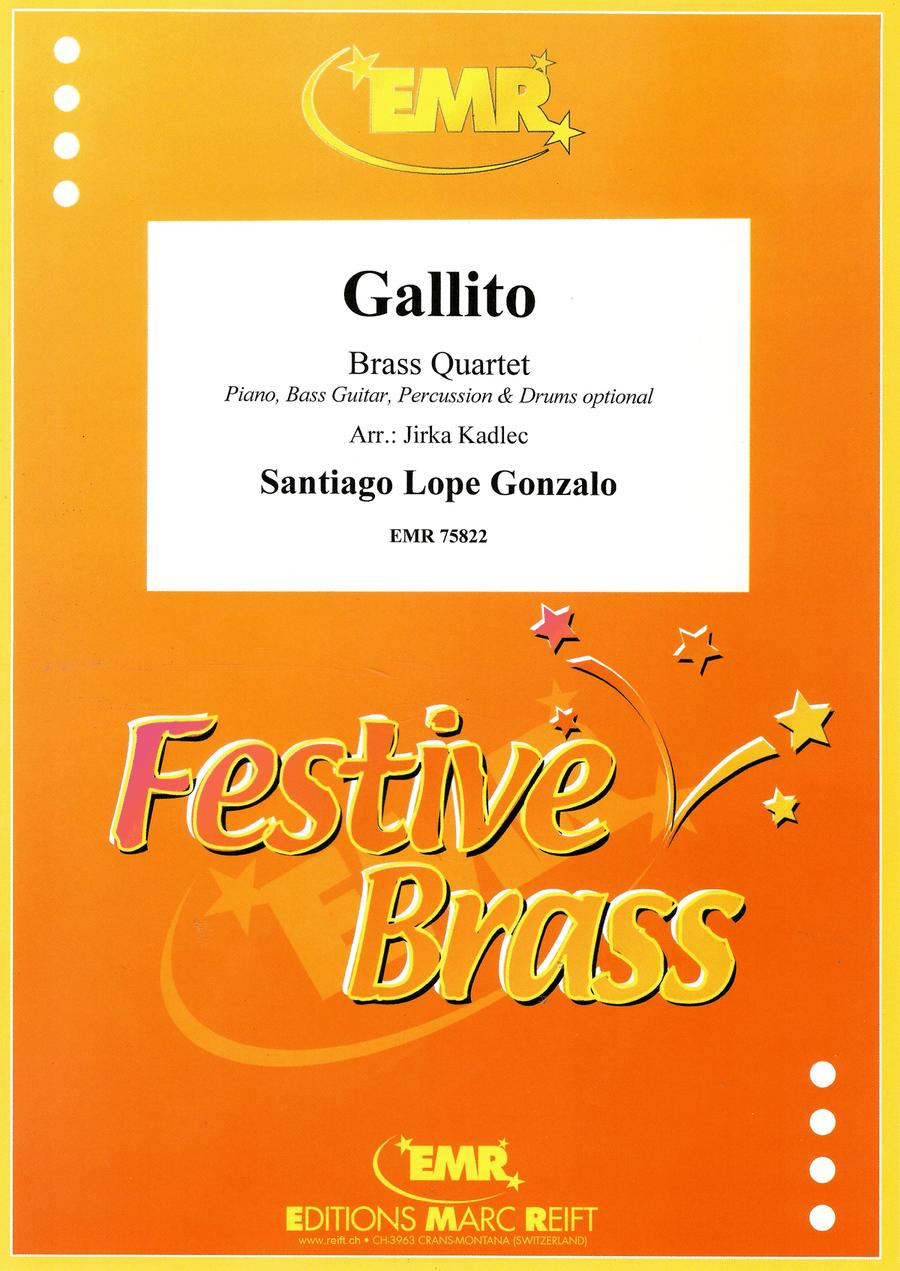 Gallito Brass Quartet scores gallery preview page 1