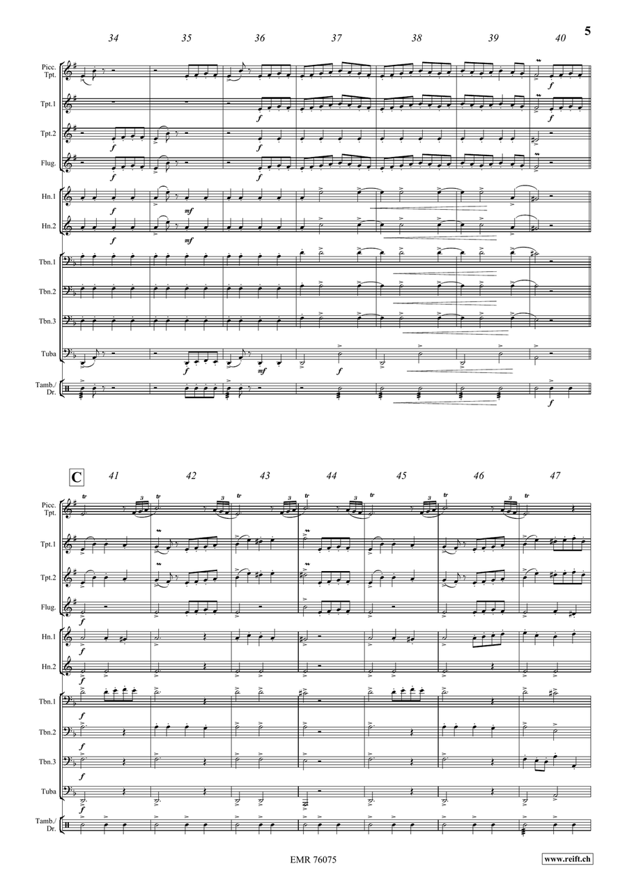 Tamourin en Rondeau Tamourin en Rondeau Drums scores gallery preview page 5