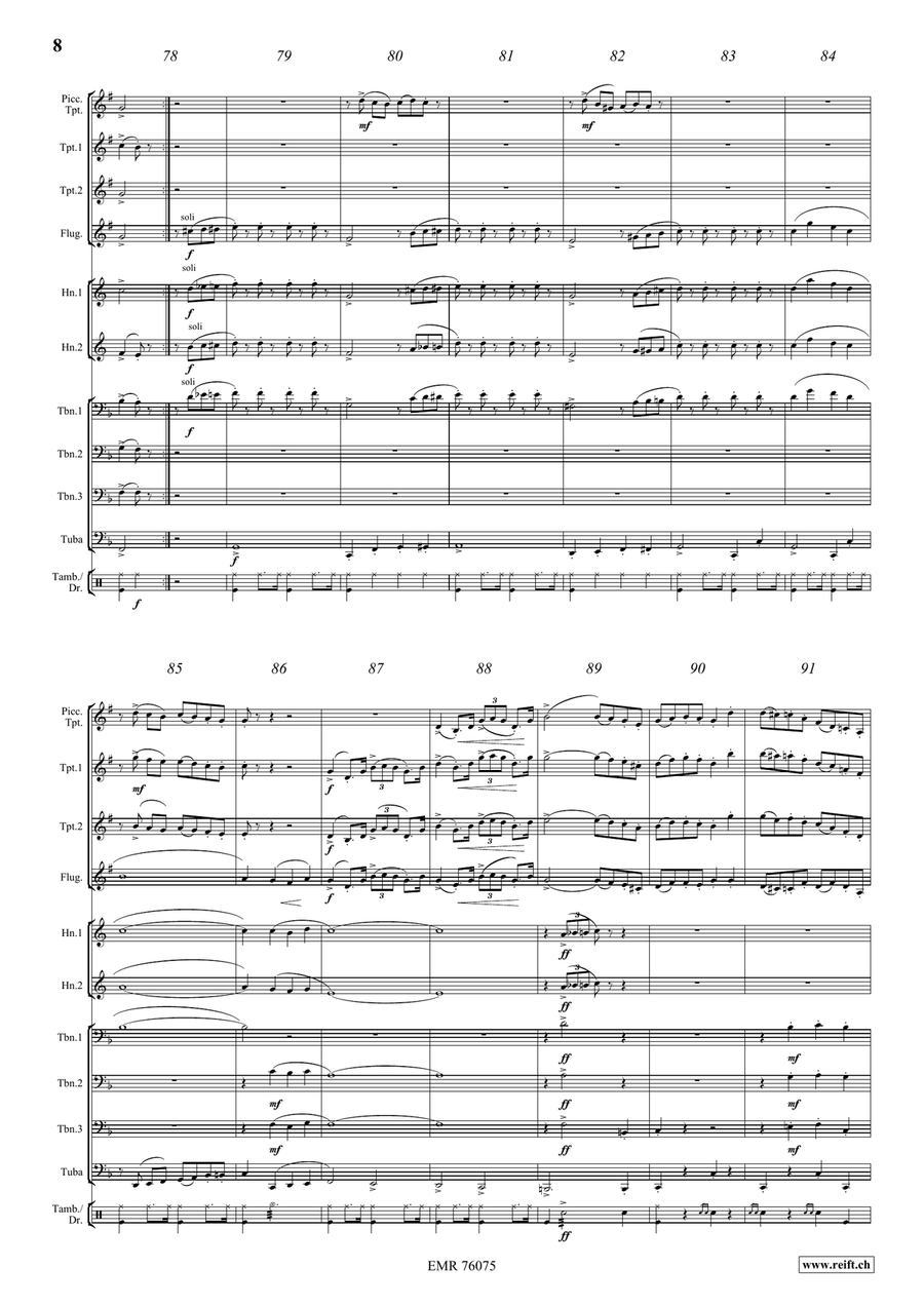 Tamourin en Rondeau Tamourin en Rondeau Drums scores gallery preview page 8