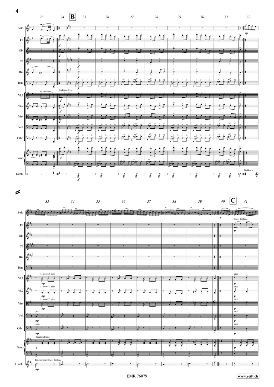 Rondo Alla Turca Rondo Alla Turca Orchestra scores gallery preview page 5