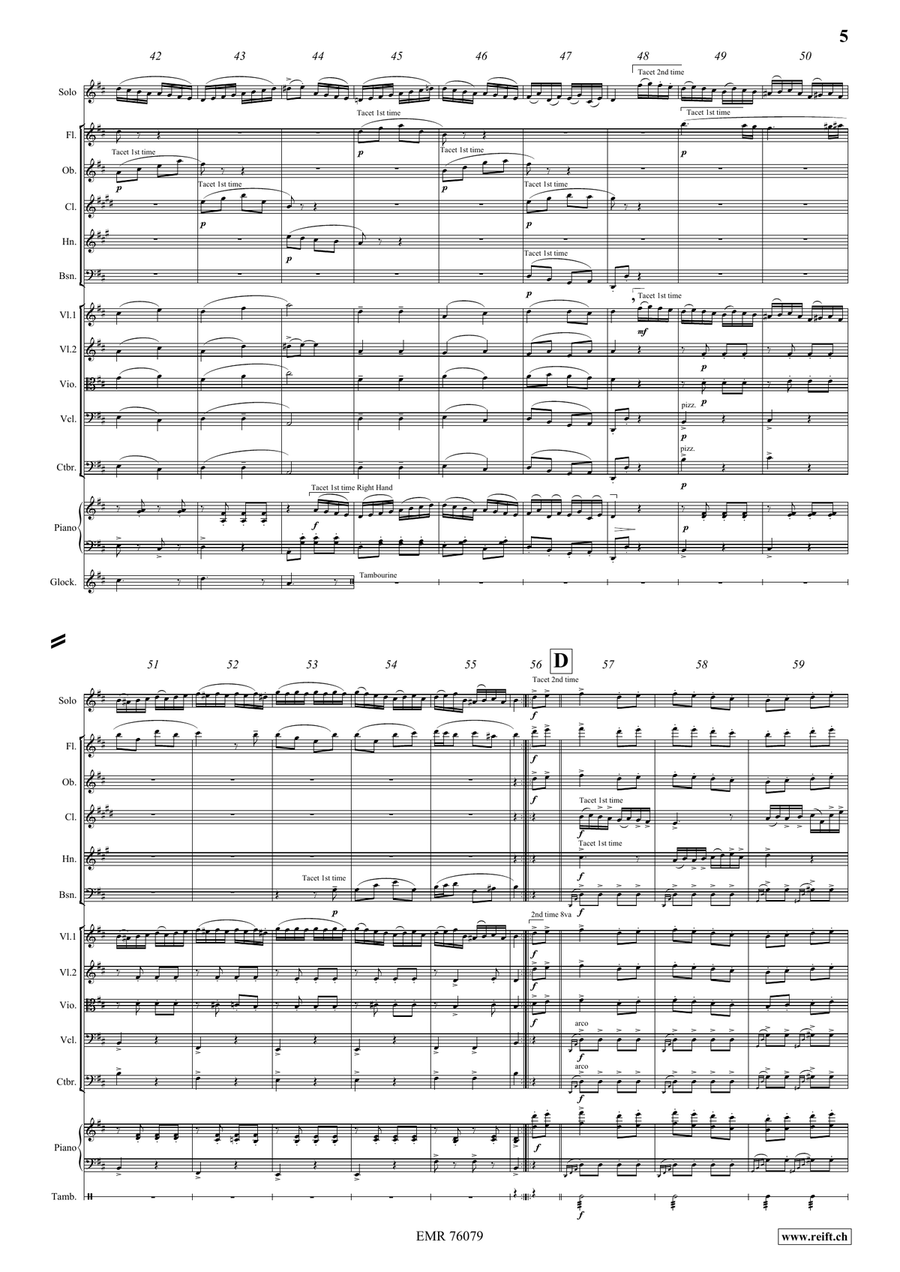 Rondo Alla Turca Rondo Alla Turca Orchestra scores gallery preview page 6