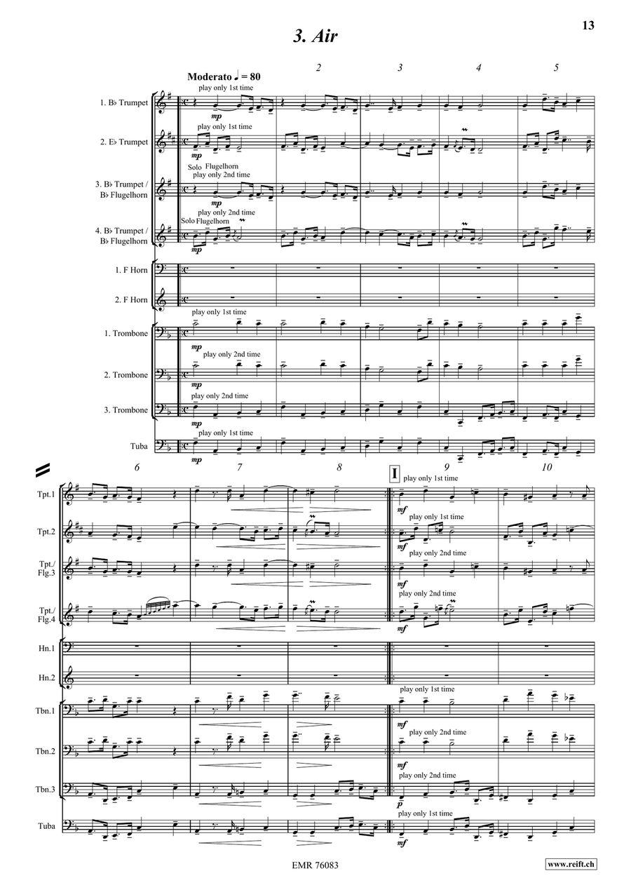 Water Music Water Music Score scores gallery preview page 7