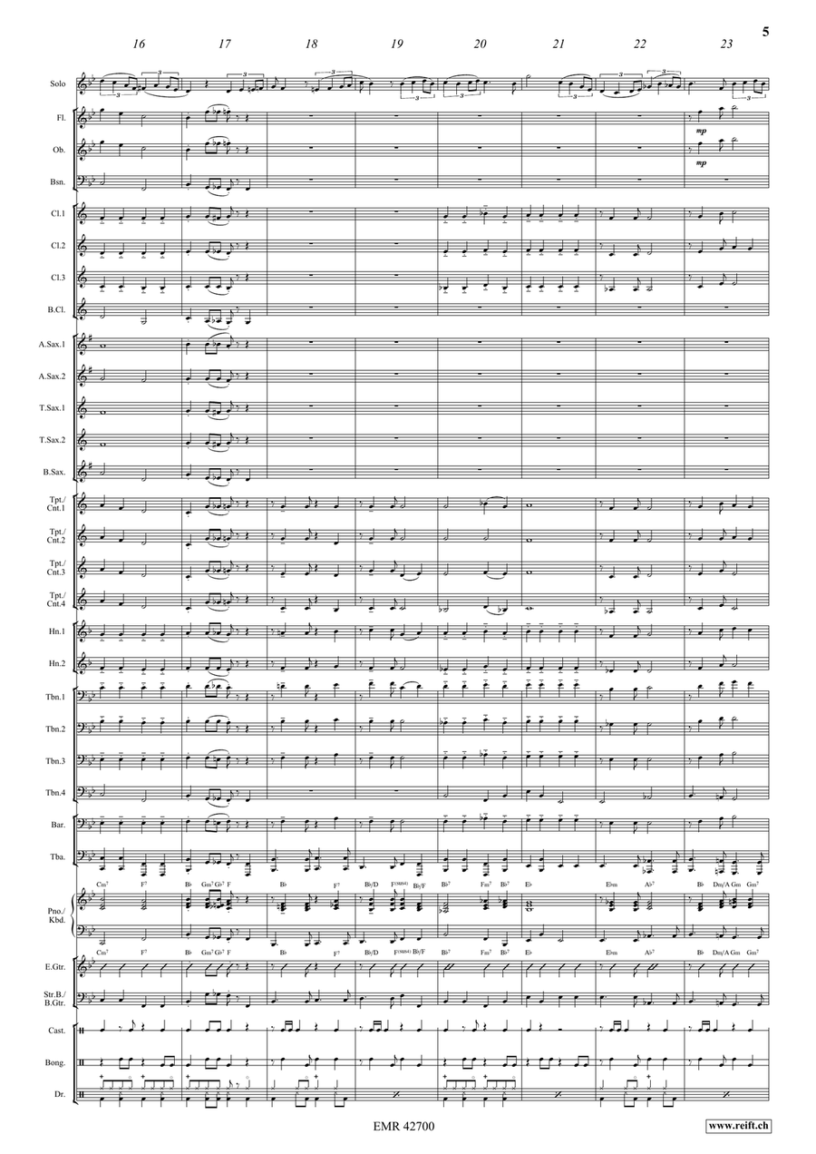 Por Una Cabeza Por Una Cabeza Bassoon scores gallery preview page 5