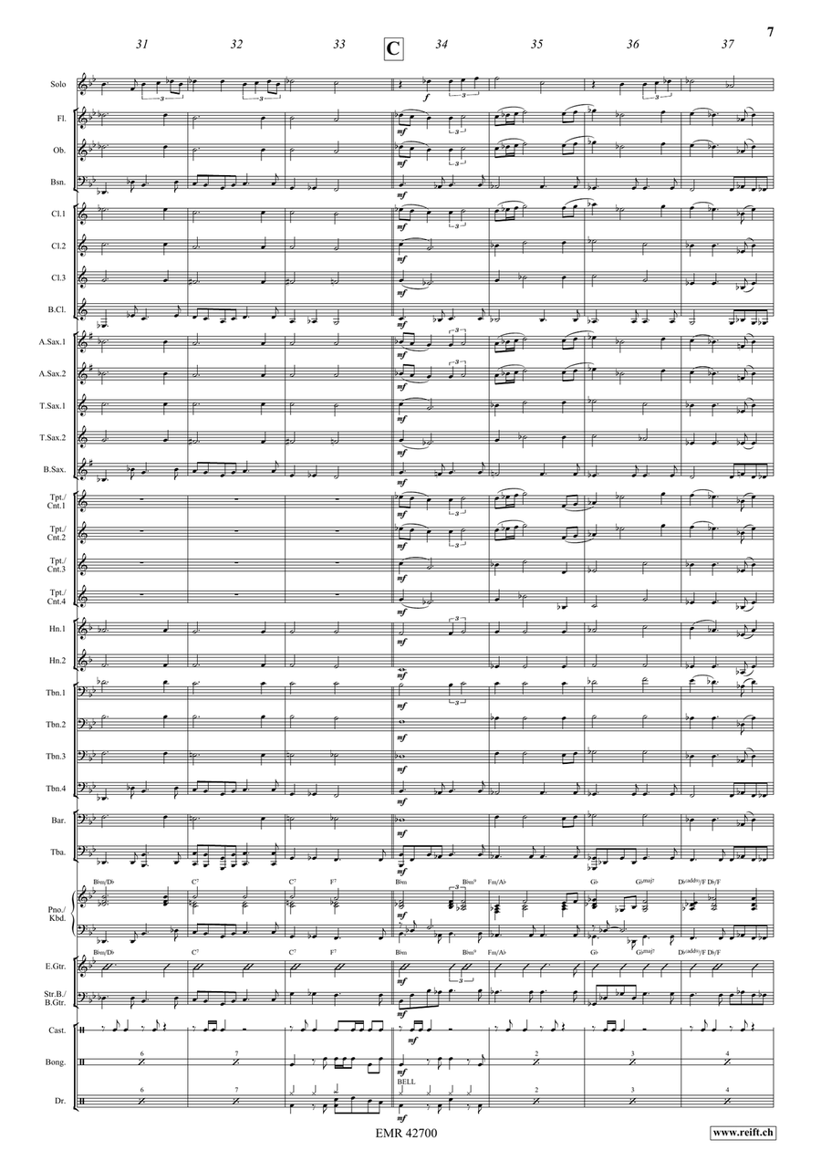 Por Una Cabeza Por Una Cabeza Bassoon scores gallery preview page 7