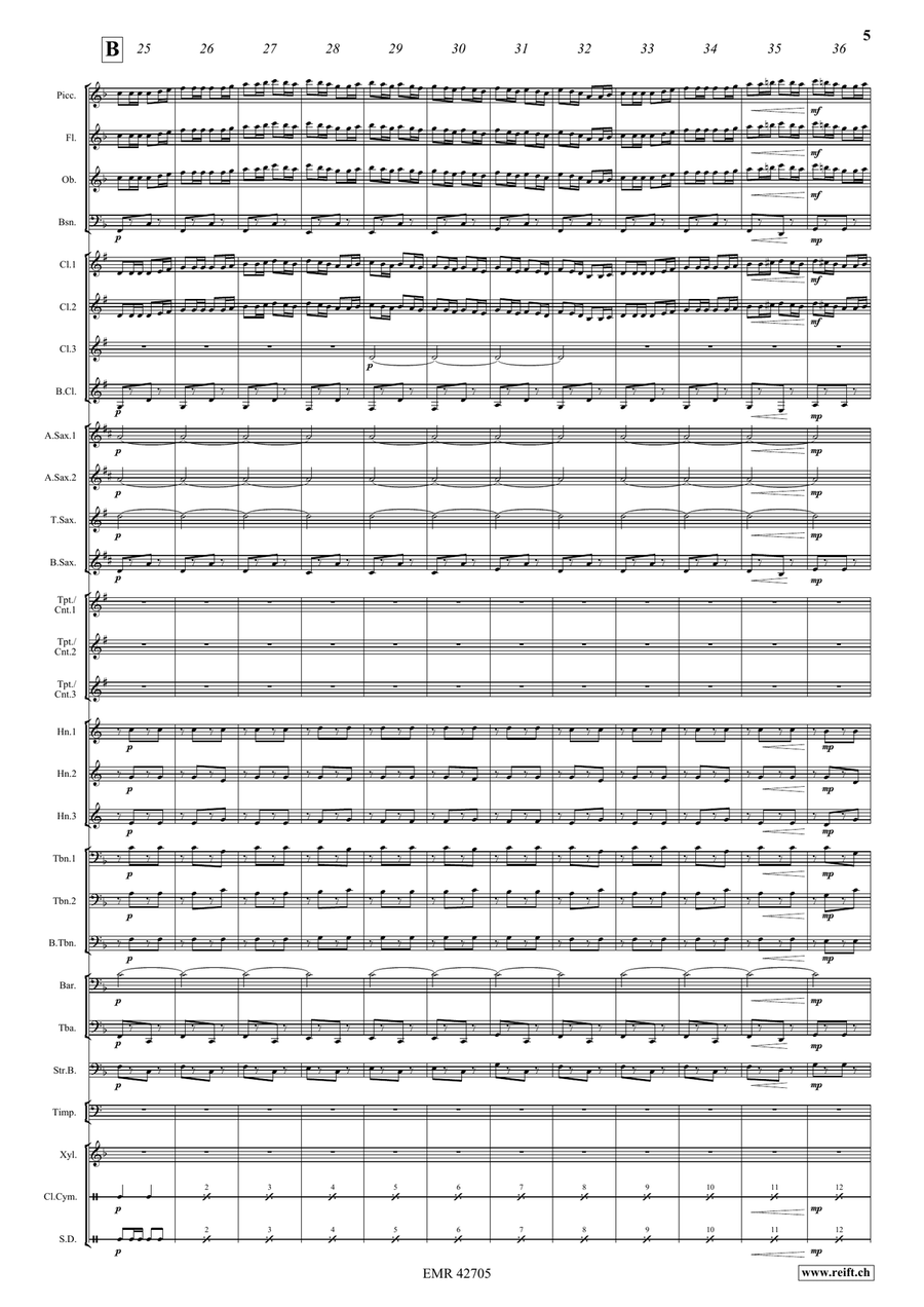 Solera Fina Solera Fina Concert Band scores gallery preview page 6