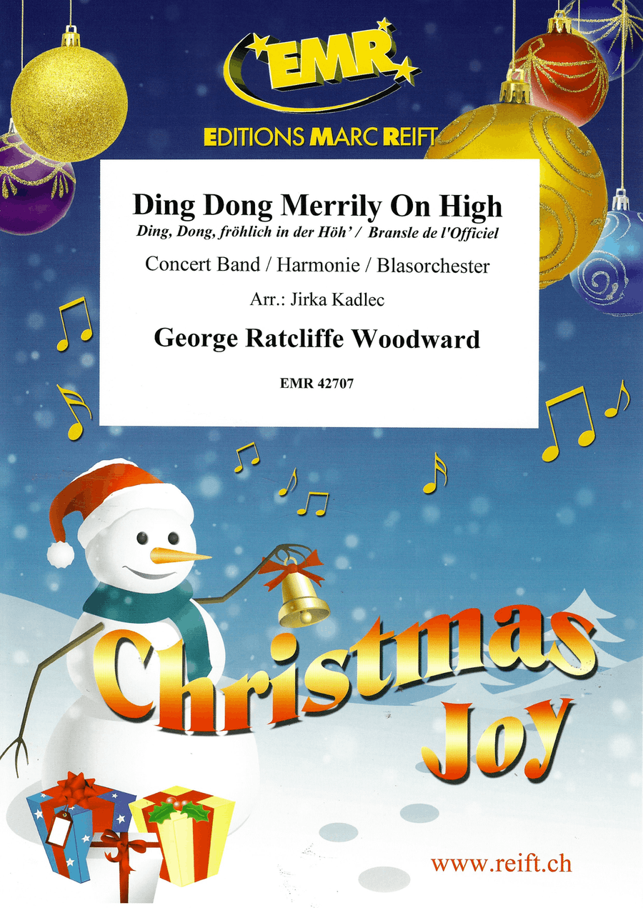 Ding Dong Merrily On High Concert Band scores gallery preview page 1