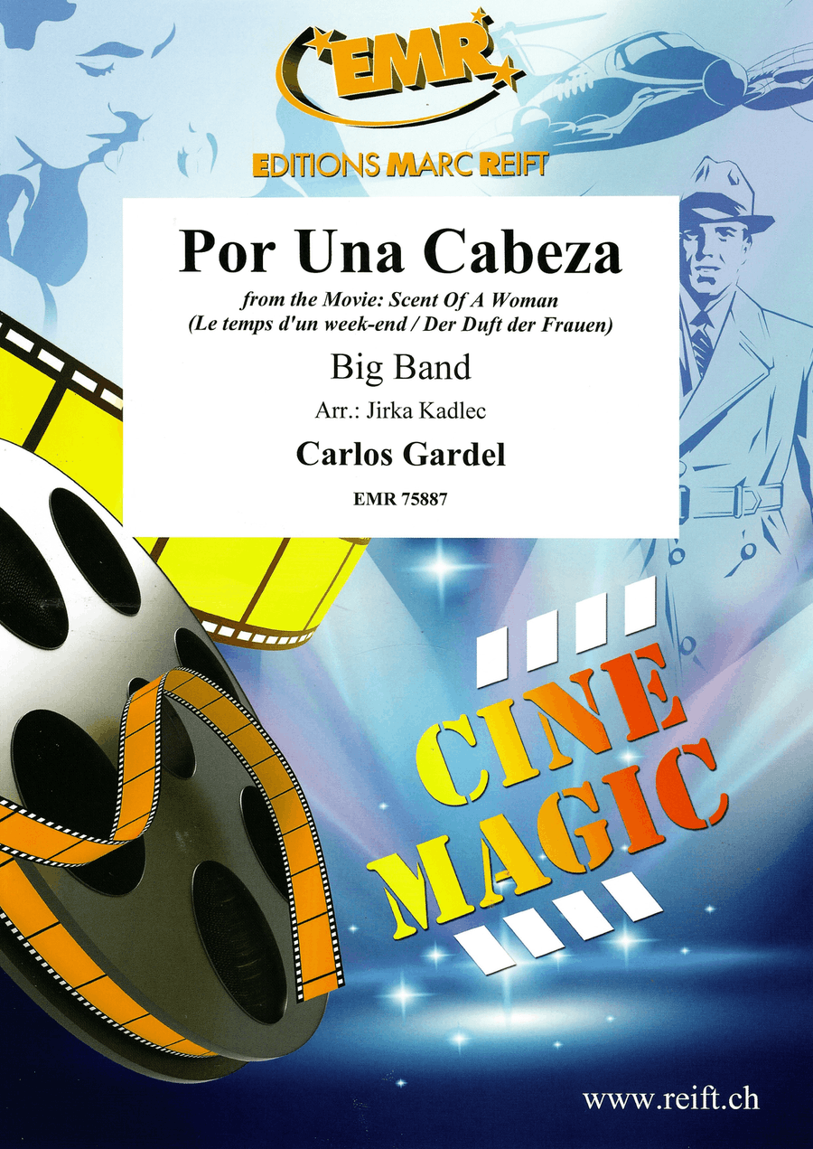 Por Una Cabeza Por Una Cabeza Big Band scores gallery preview page 1