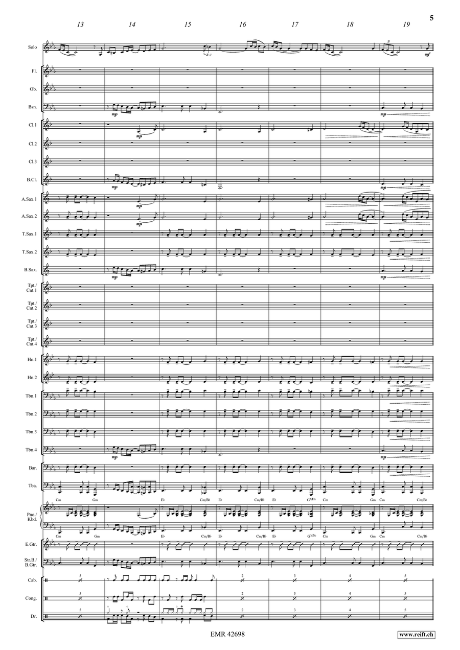 El Condor Pasa El Condor Pasa Bassoon scores gallery preview page 5