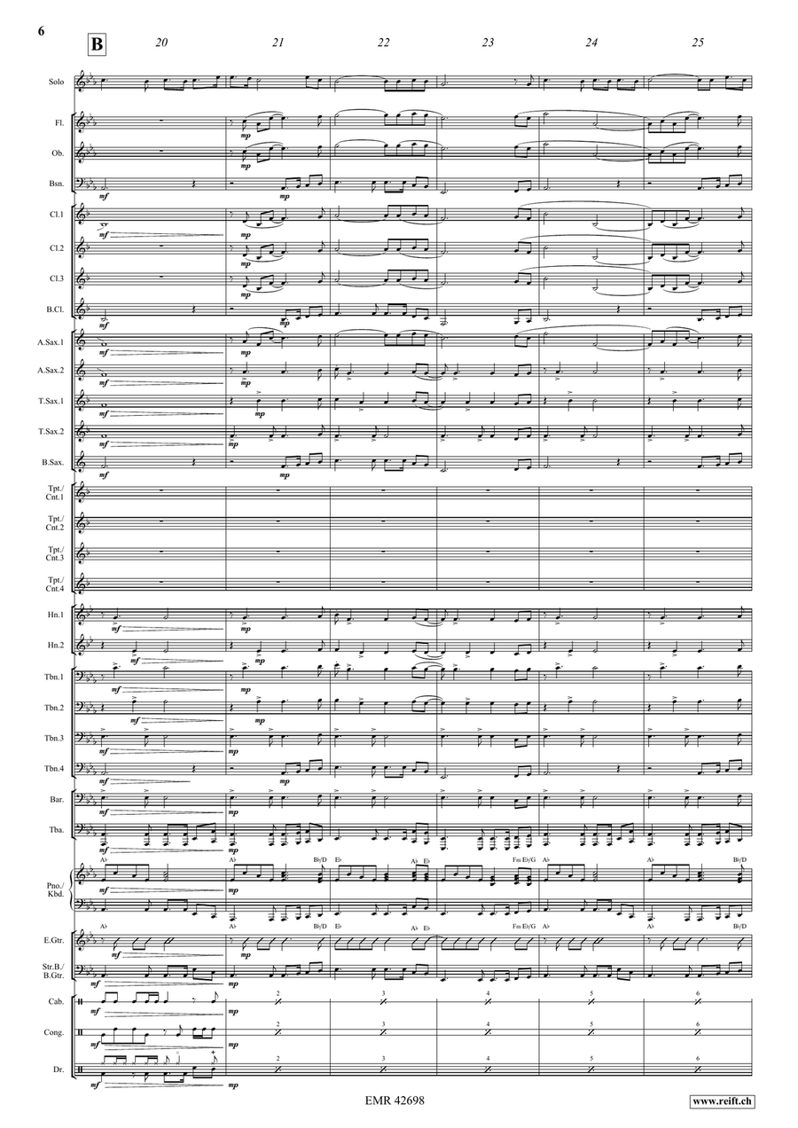 El Condor Pasa El Condor Pasa Bassoon scores gallery preview page 6