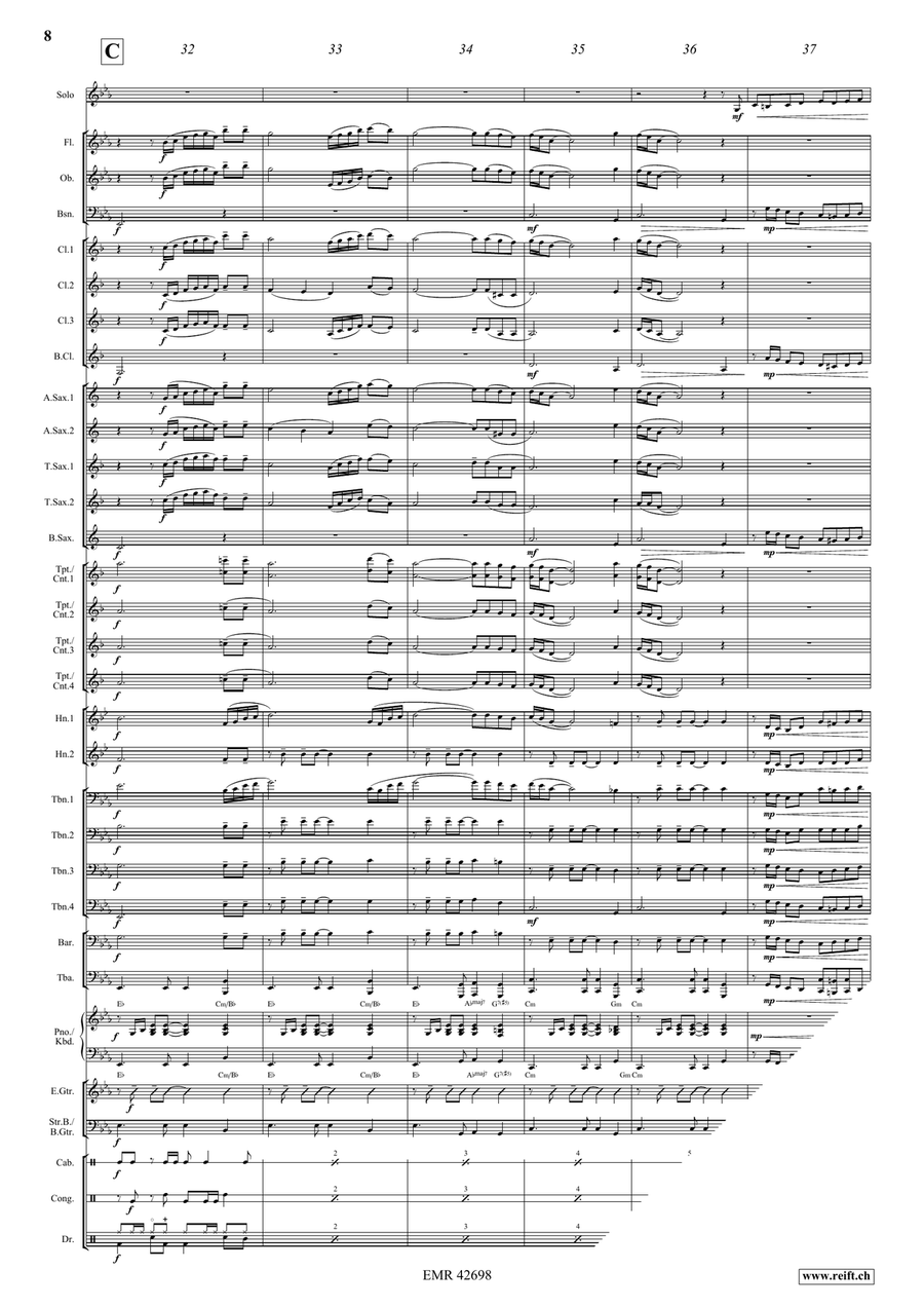 El Condor Pasa El Condor Pasa Bassoon scores gallery preview page 8