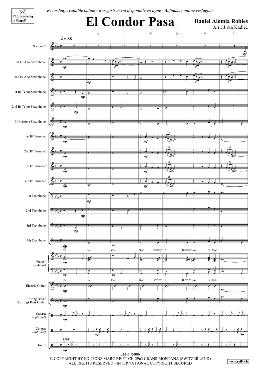 El Condor Pasa Bassoon scores gallery preview page 3