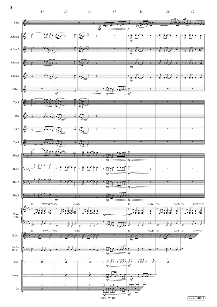 El Condor Pasa Bassoon scores gallery preview page 8