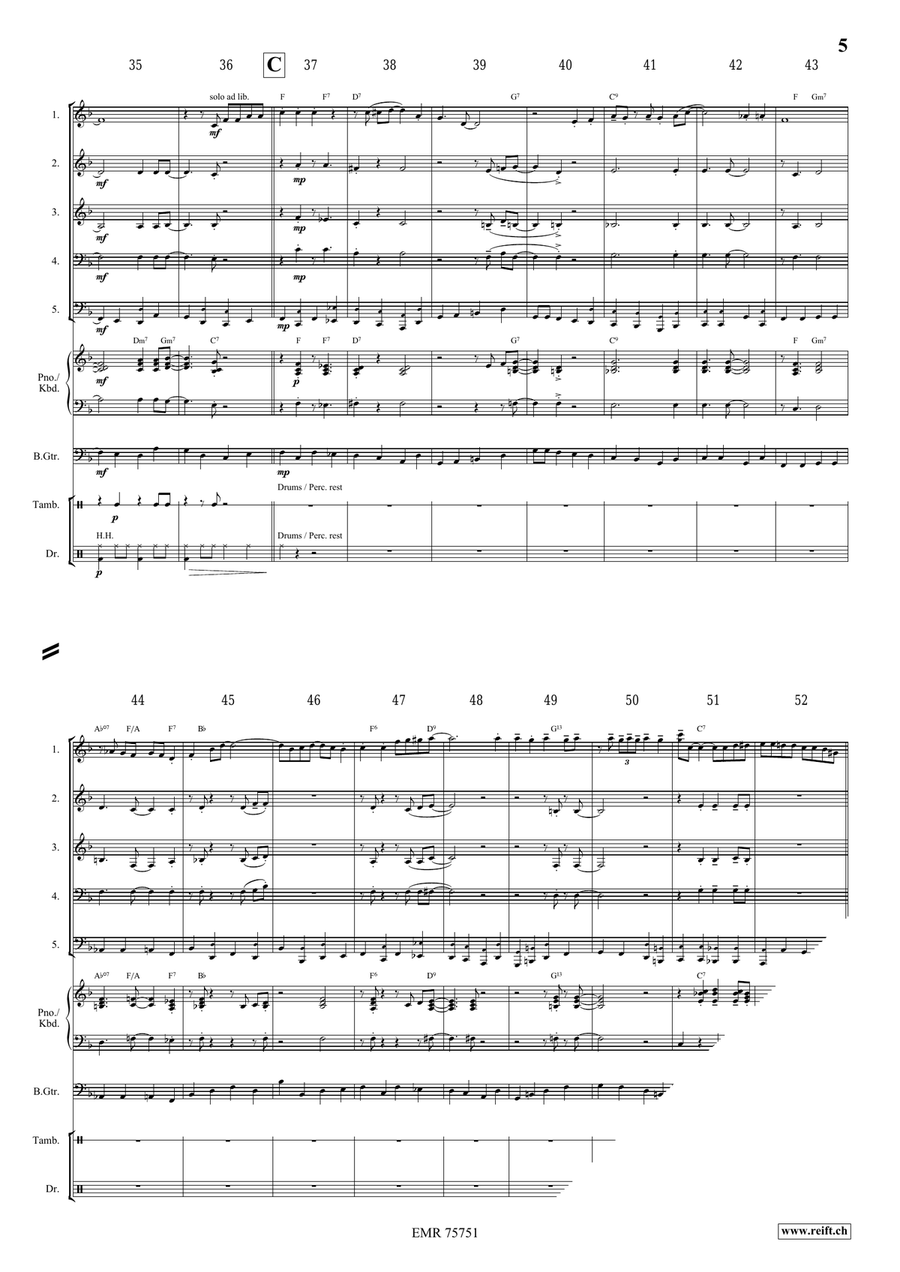 Indiana Indiana Woodwind Quintet scores gallery preview page 5