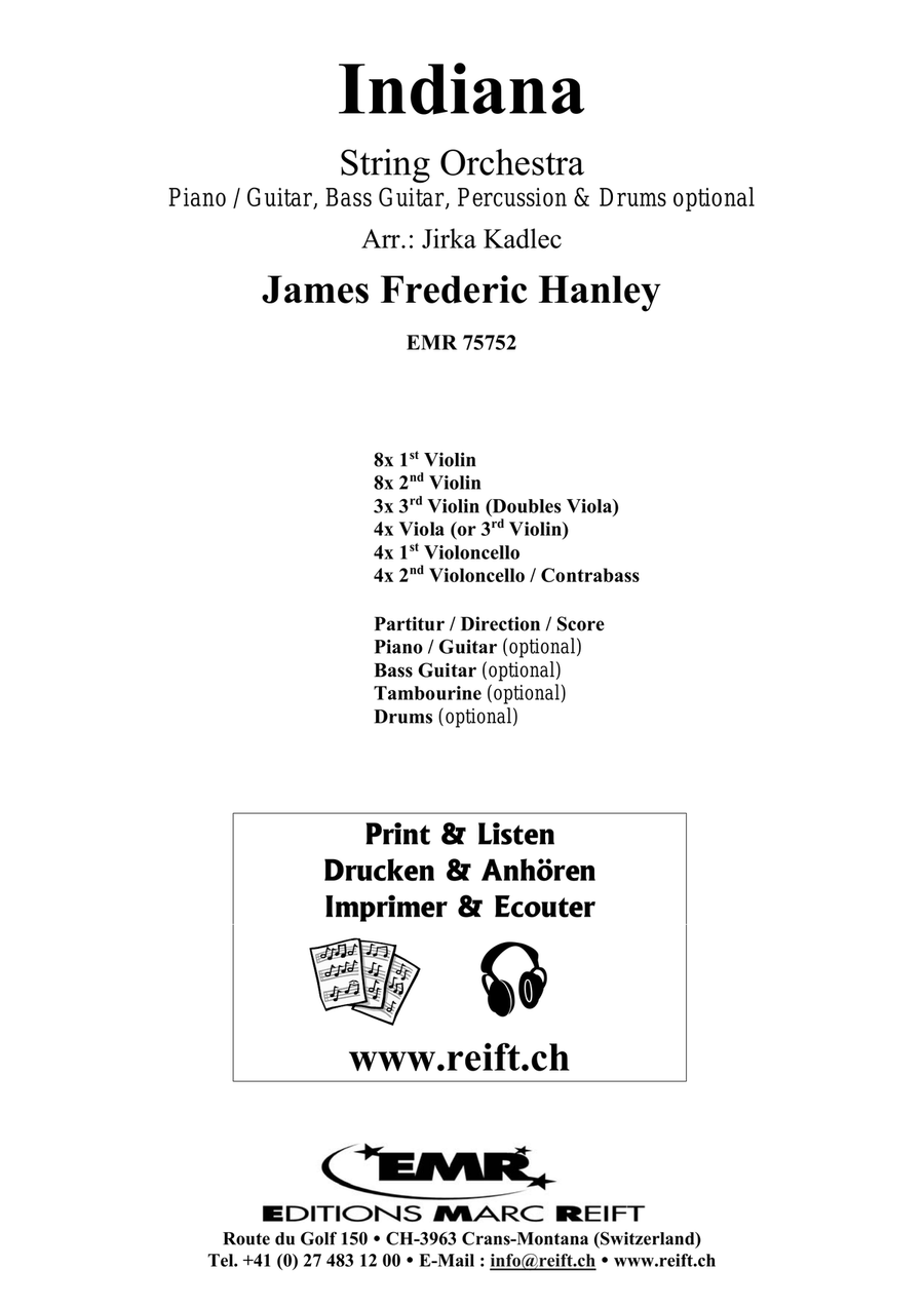 Indiana Indiana String Orchestra scores gallery preview page 2